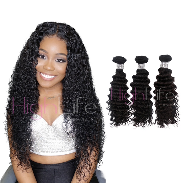 Raw Cambodian Deep wave <BR> HighLife Luxury Package