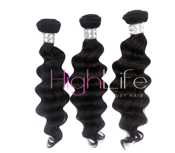 Raw Cambodian Loose Deep Wave
