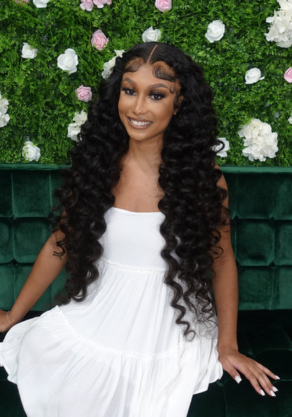 22-30" Deep Wave  Wigs <BR> Show Stopper Collection <BR> 350% Density