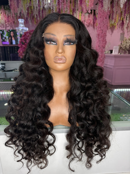 22-30" Deep Wave  Wigs <BR> Show Stopper Collection <BR> 350% Density