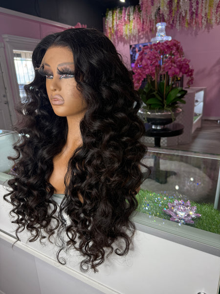 22-30" Deep Wave  Wigs <BR> Show Stopper Collection <BR> 350% Density