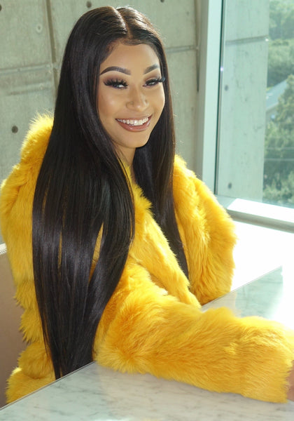 40 Inch  Straight HD Frontal Wig  <BR> Celebrity Collection <BR>  550% Density