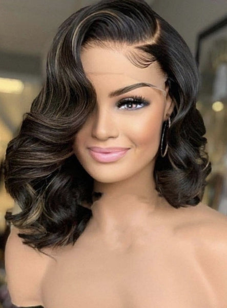 12-14" Body Wave Wigs <BR>  Luxury Life Collection <BR> 250% Density