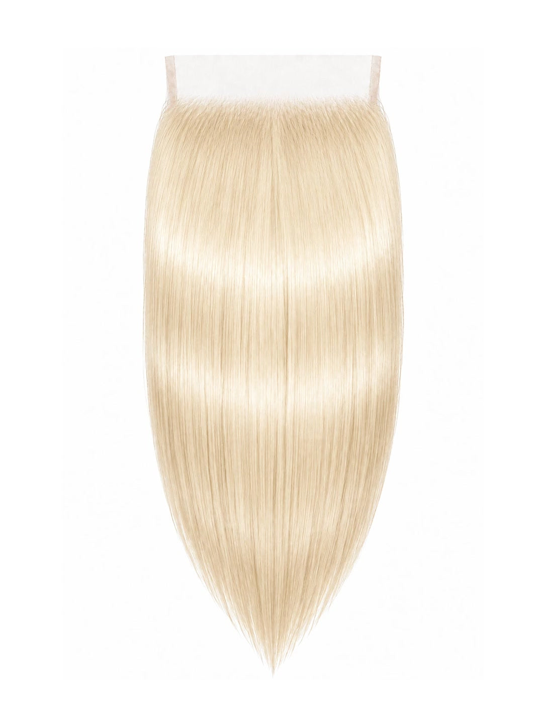Blonde Straight Closures — lace view